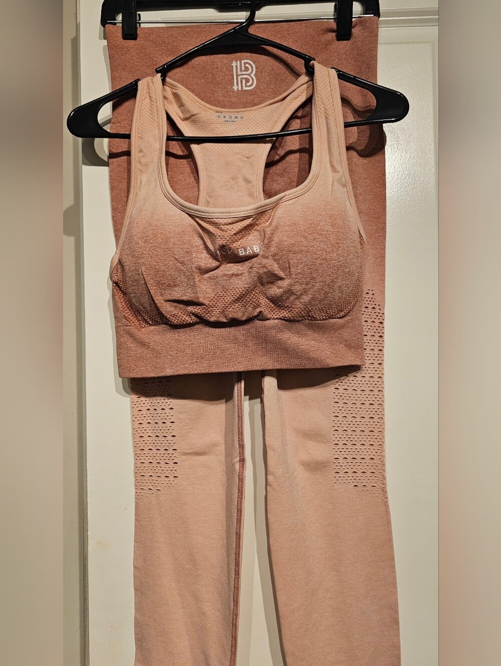 Seamless Mauve Sports Set